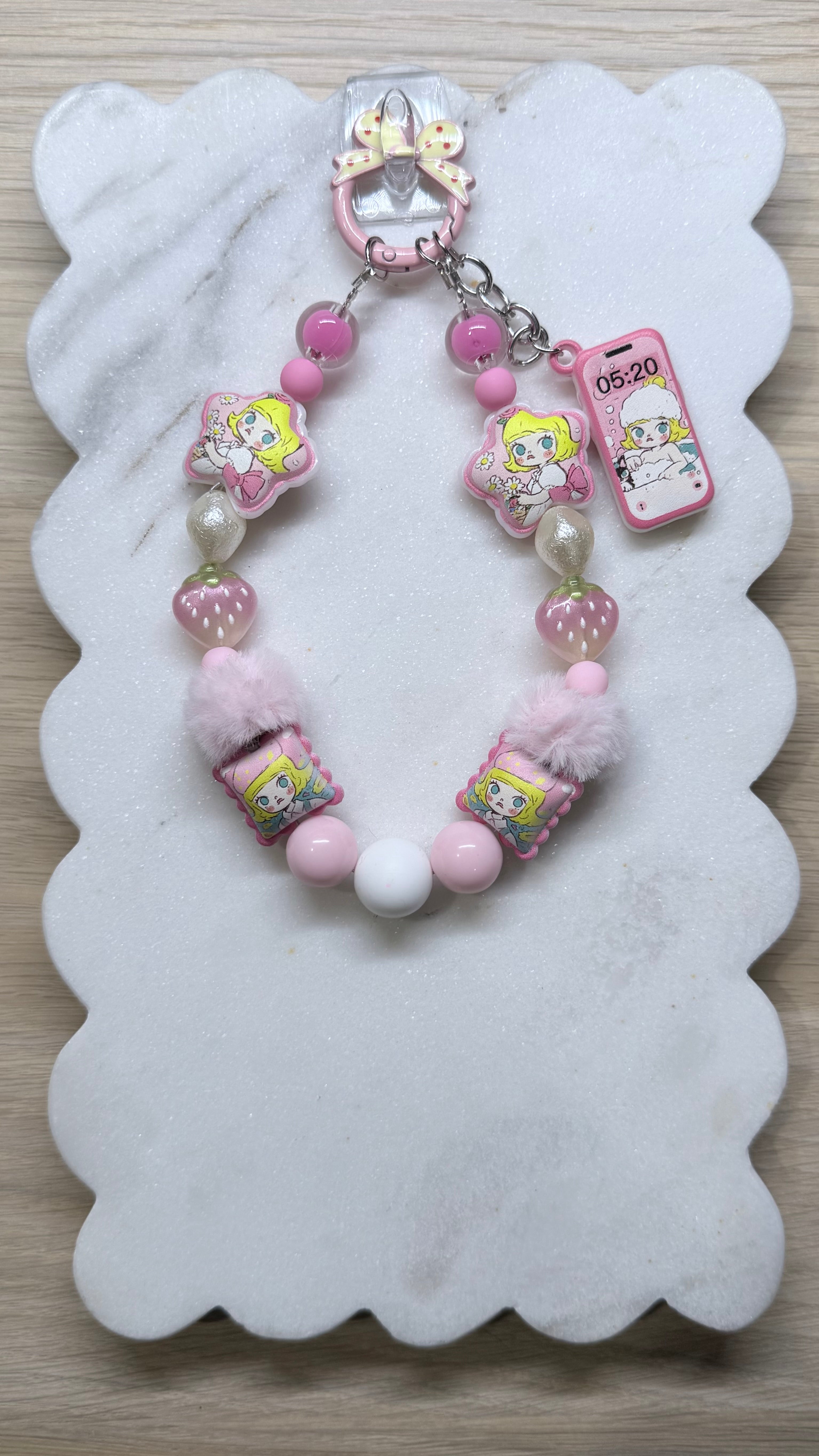 Pink Molly Charm
